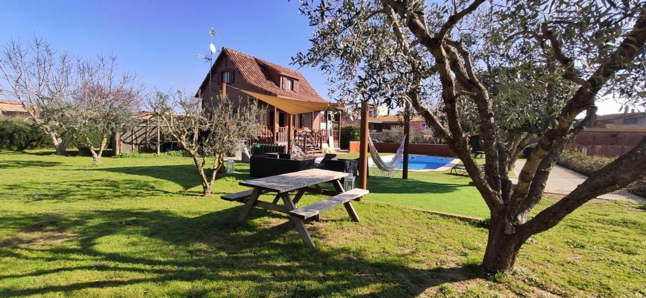 Villa Casita De Madera Gerona Exterior foto